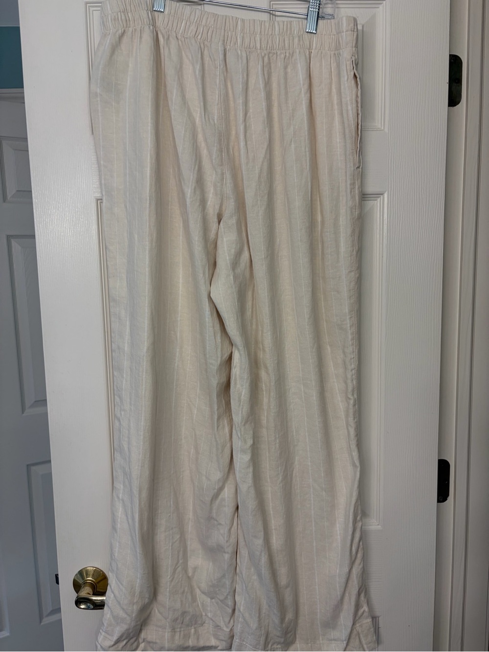 Old Navy women’s linen pants size large tall length